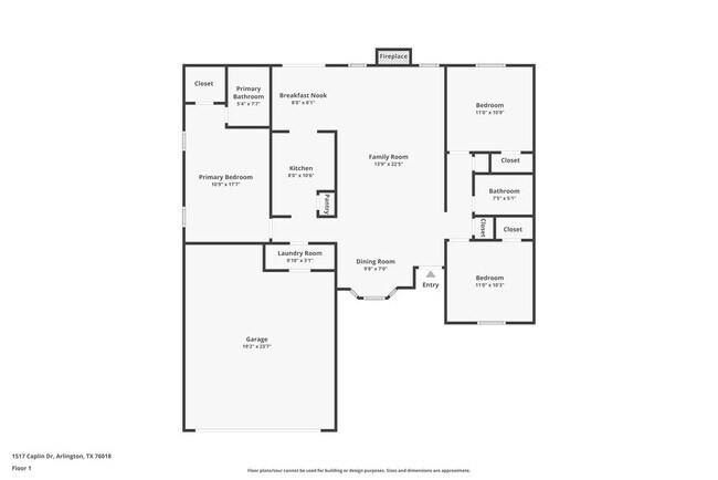 1517 Caplin Dr in Arlington, TX - Building Photo - Building Photo