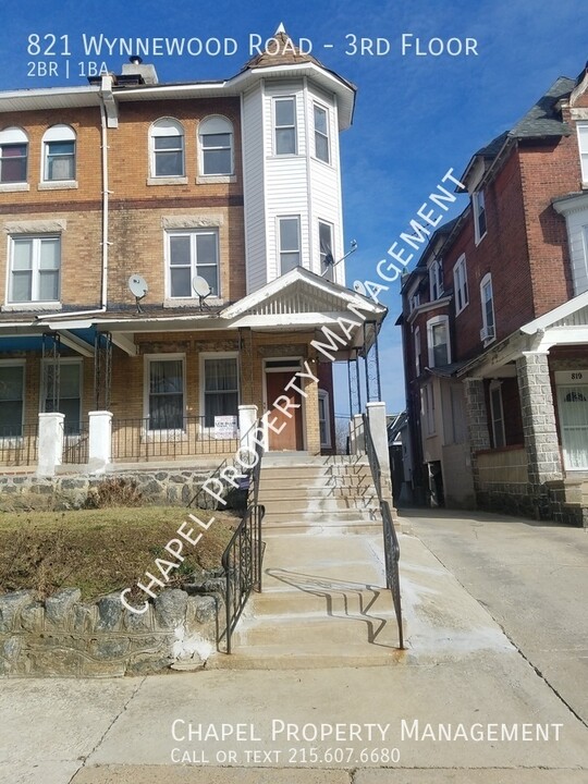 821 Wynnewood Rd in Philadelphia, PA - Building Photo