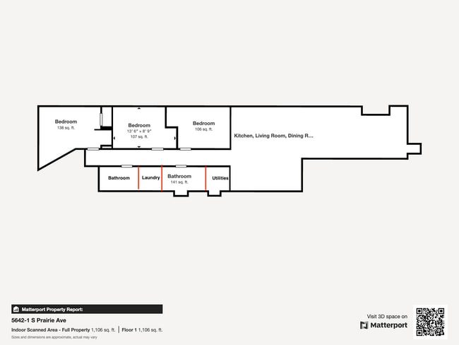 5642 S Prairie Ave, Unit 1 in Chicago, IL - Building Photo - Building Photo