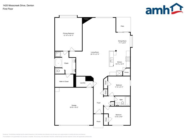 1420 Mosscreek Dr in Denton, TX - Building Photo - Building Photo
