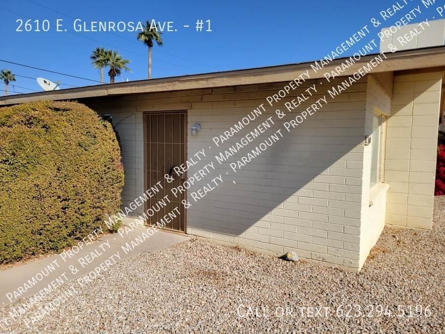 2610 E Glenrosa Ave in Phoenix, AZ - Building Photo