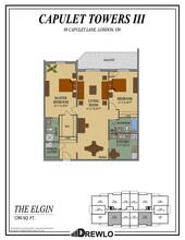 Capulet Towers III in London, ON - Building Photo - Floor Plan