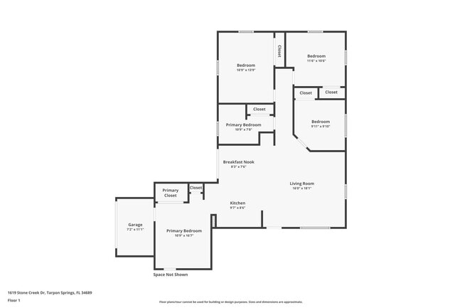1619 Stone Creek Dr in Tarpon Springs, FL - Building Photo - Building Photo
