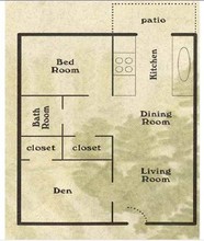 Barstow Gardens in Fresno, CA - Building Photo - Floor Plan