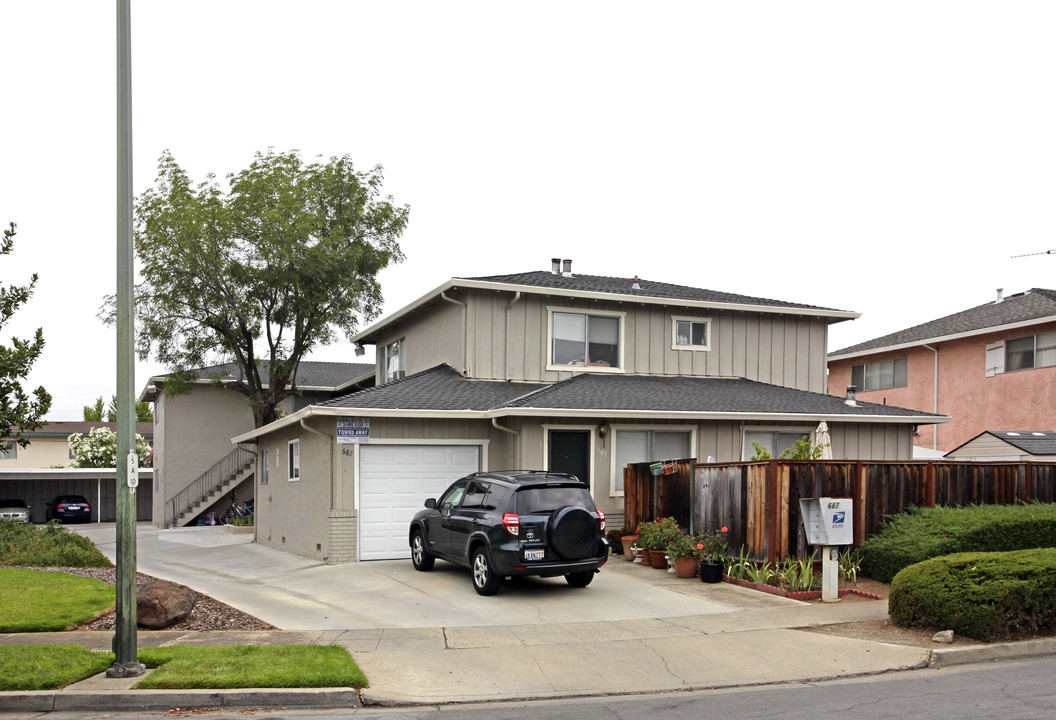 687 Ontario Ct in Sunnyvale, CA - Building Photo