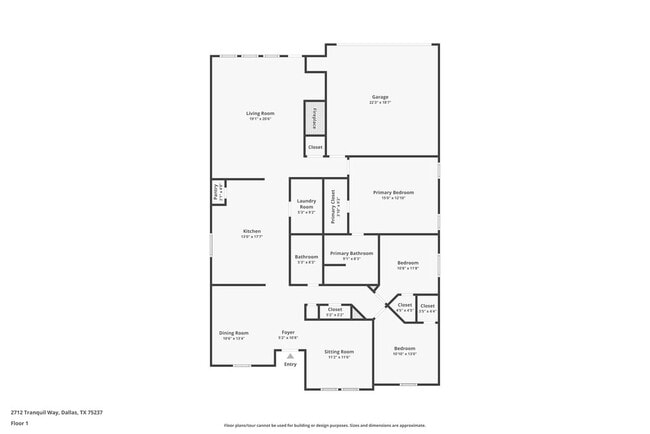 2712 Tranquil Way in Dallas, TX - Building Photo - Building Photo