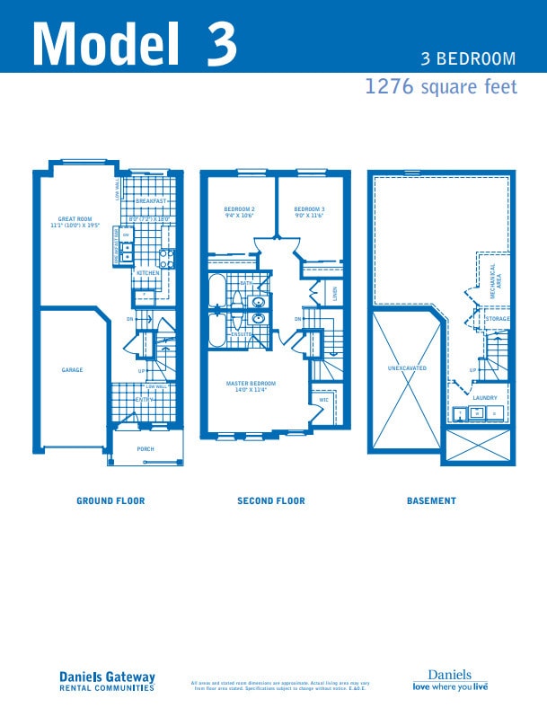 Heartland North in Mississauga, ON - Building Photo - Floor Plan