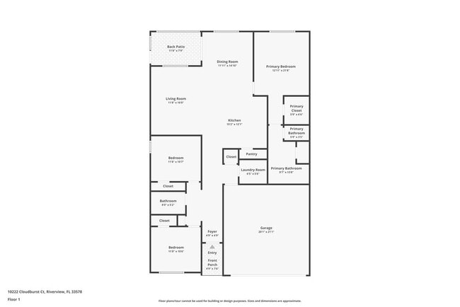 10222 Cloudburst Ct in Riverview, FL - Building Photo - Building Photo