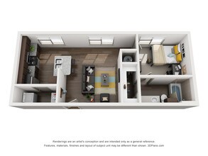 YOUnion Fayetteville in Fayetteville, AR - Foto de edificio - Floor Plan