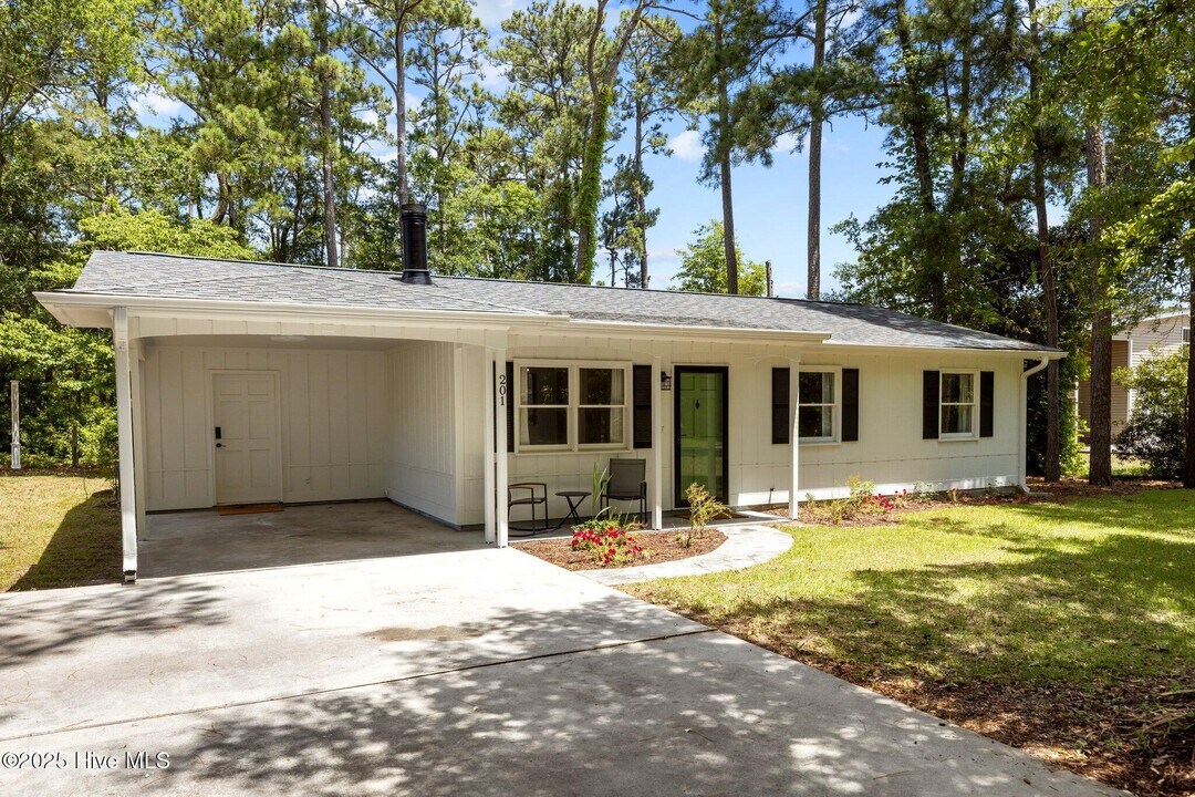 201 Loma Linda Dr in Cape Carteret, NC - Foto de edificio