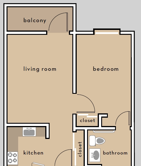 Fern Lodge in Redlands, CA - Building Photo - Floor Plan