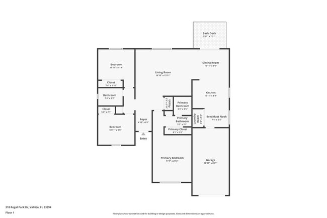 318 Regal Park Dr in Valrico, FL - Foto de edificio - Building Photo