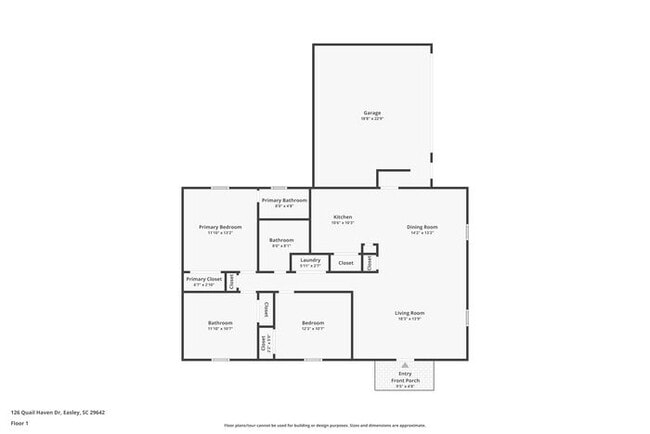 126 Quail Haven Dr in Easley, SC - Foto de edificio - Building Photo