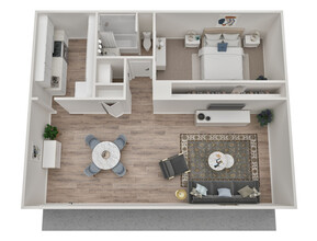 Lila Place in Lafayette, LA - Foto de edificio - Floor Plan