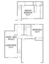 Lakewood Plaza in Modesto, CA - Foto de edificio - Floor Plan