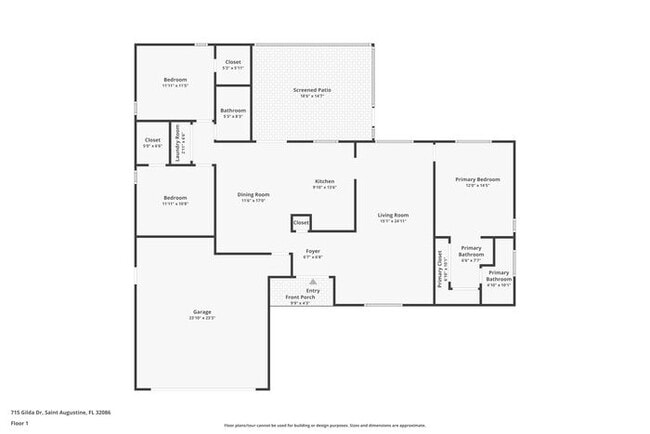 715 Gilda Dr in St. Augustine, FL - Foto de edificio - Building Photo