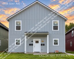 1838 Gent Ave in Indianapolis, IN - Building Photo
