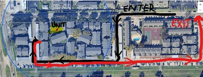 10603 S Wilcrest Dr, Unit 45 in Houston, TX - Foto de edificio - Building Photo