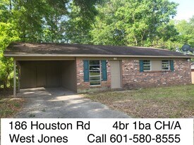 186 Houston Rd in Laurel, MS - Building Photo