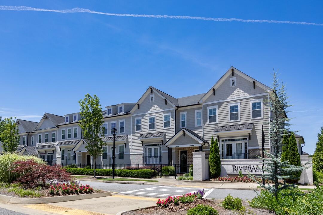 Riverwalk Townhomes in Roswell, GA - Building Photo