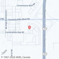 963 Corner Meadows Way NE in Calgary, AB - Building Photo