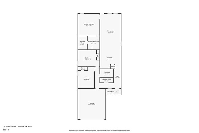 1826 Musk Rose in Converse, TX - Foto de edificio - Building Photo