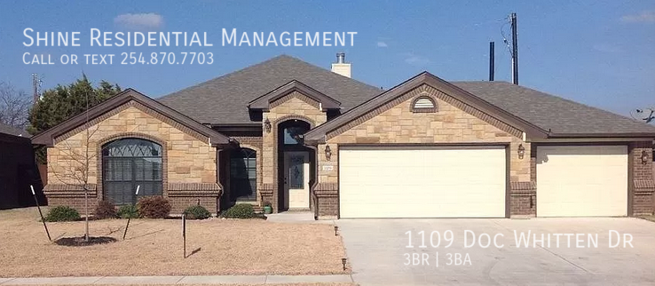 1109 Doc Whitten Dr in Harker Heights, TX - Building Photo