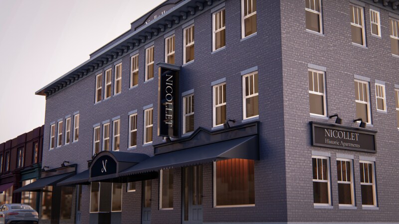 107 S Knowles Ave in New Richmond, WI - Foto de edificio