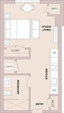 Habitat Residences in Los Angeles, CA - Foto de edificio - Floor Plan