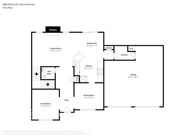 6884 Breeze Dr in Stone Mountain, GA - Building Photo - Building Photo