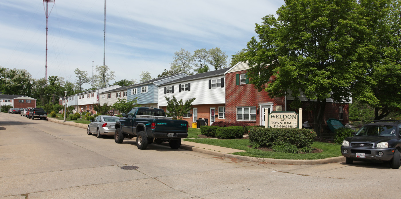 Weldon Townhomes in Baltimore, MD - Building Photo