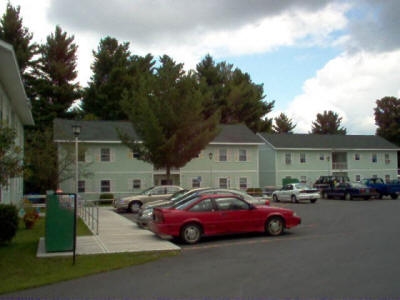 Harris Courts Apartments in Harrisville, NY - Building Photo