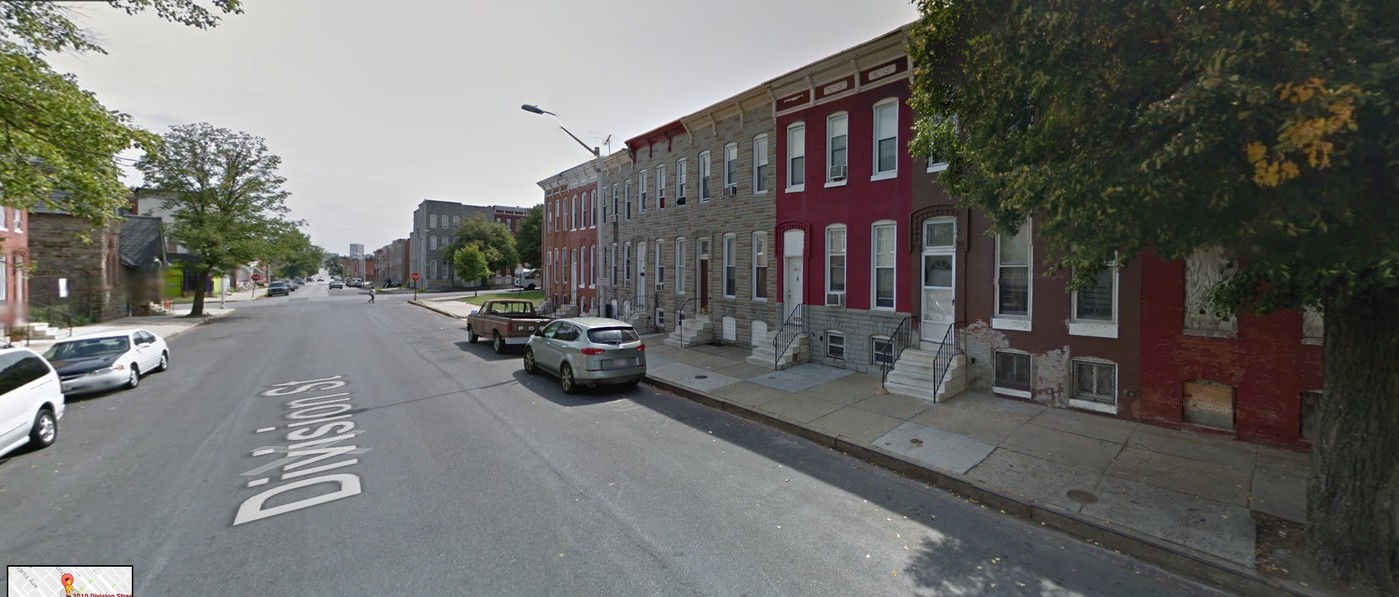 1813 Division St in Baltimore, MD - Building Photo