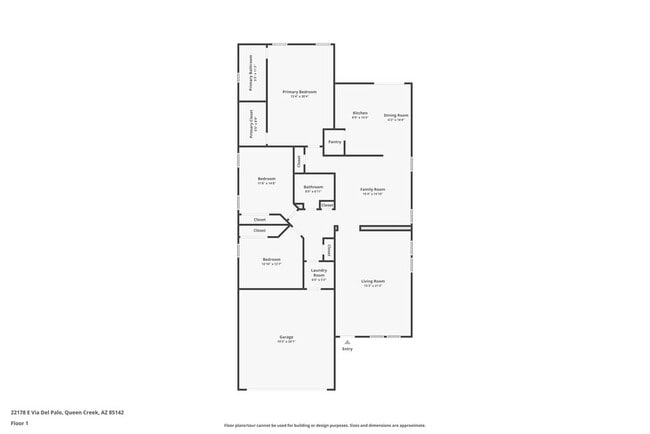 22178 E Vía Del Palo in Queen Creek, AZ - Foto de edificio - Building Photo