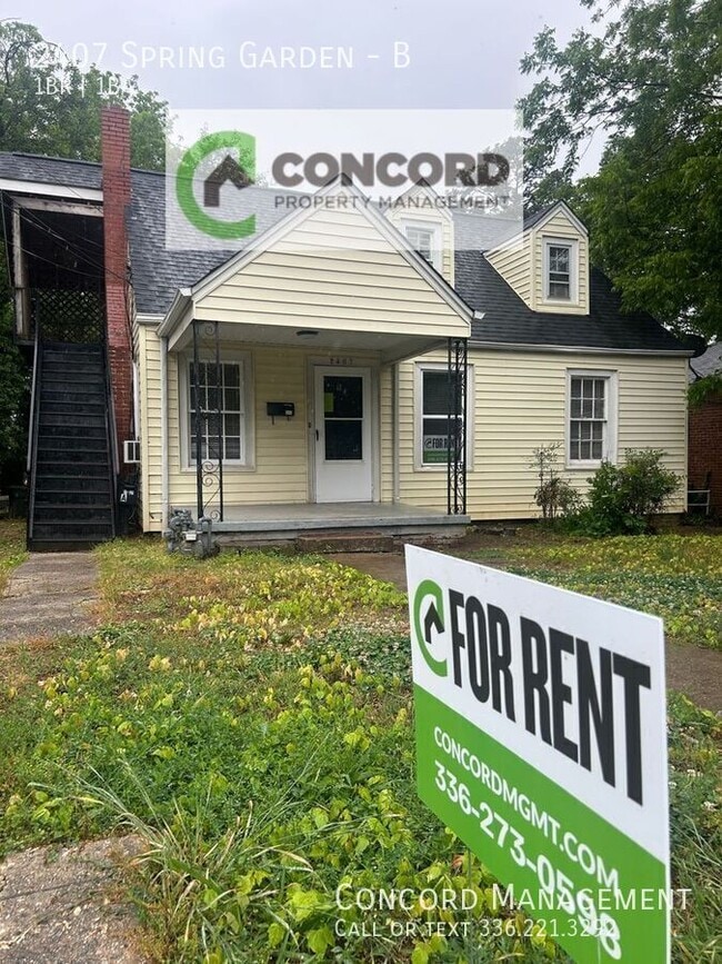property at 2407 Spring Garden St