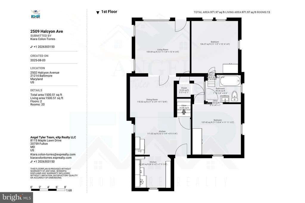 2502 Halcyon Ave in Baltimore, MD - Building Photo