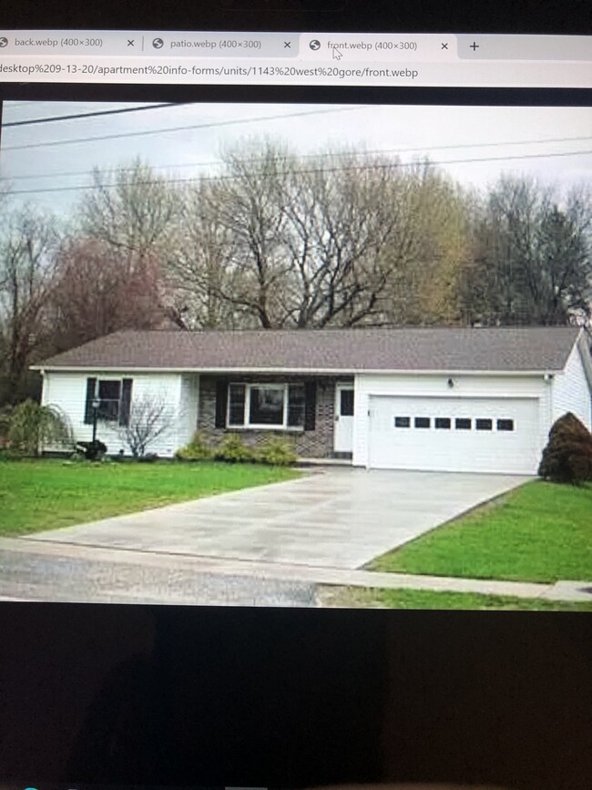 property at 1143 W Gore Rd