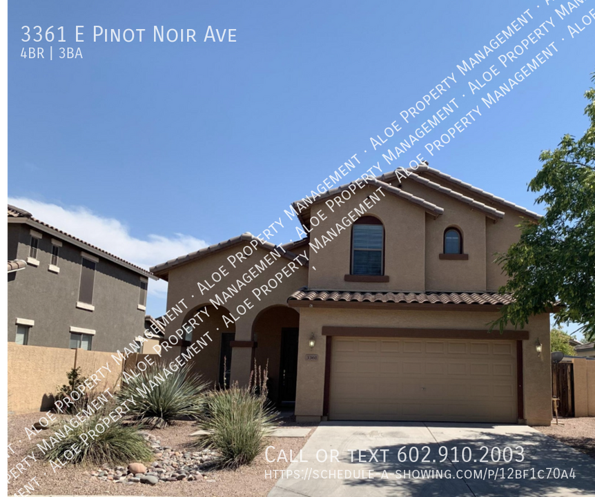 3361 E Pinot Noir Ave in Gilbert, AZ - Building Photo