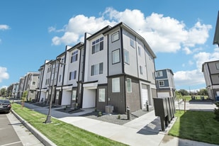 The Rowhomes at Greyhound Park in Commerce City, CO - Building Photo