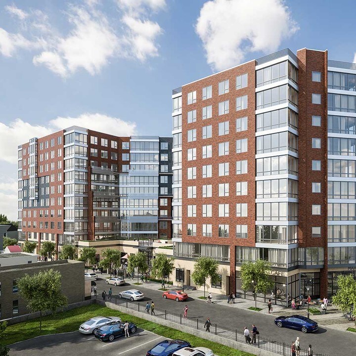 Monticello Triangle in Jersey City, NJ - Building Photo