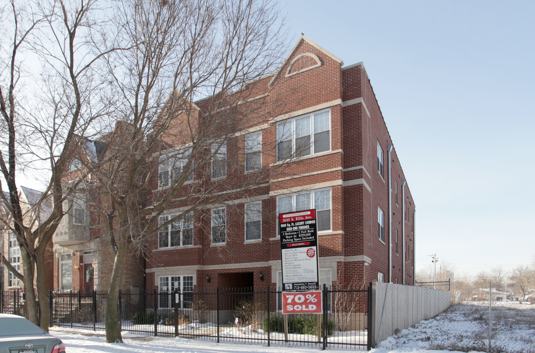 3610 S Ellis Ave in Chicago, IL - Foto de edificio