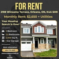 Contemporary Living at it's Finest! (3 Bed in Ottawa, ON - Building Photo