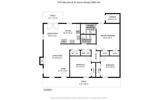 2135 Valley Oaks Dr SE in Smyrna, GA - Building Photo - Building Photo
