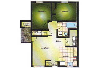 Pine Crossing Apartments in Decatur, IN - Building Photo - Floor Plan