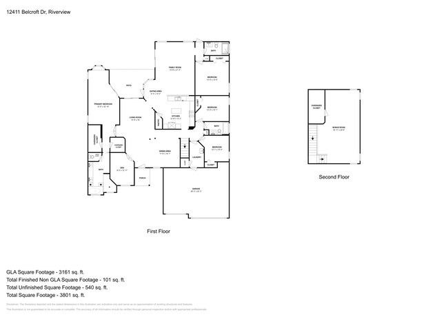 12411 Belcroft Dr in Riverview, FL - Building Photo - Building Photo