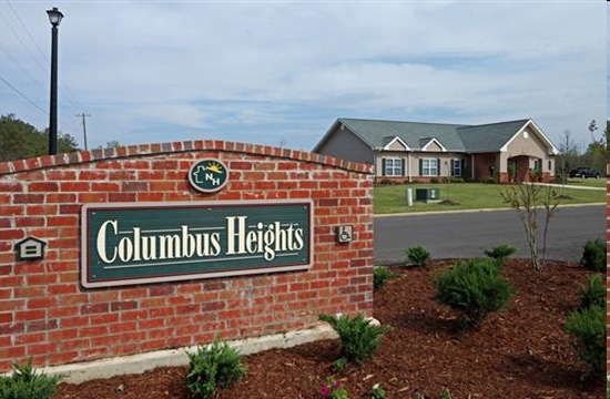 Columbus Heights in Columbus, MS - Foto de edificio