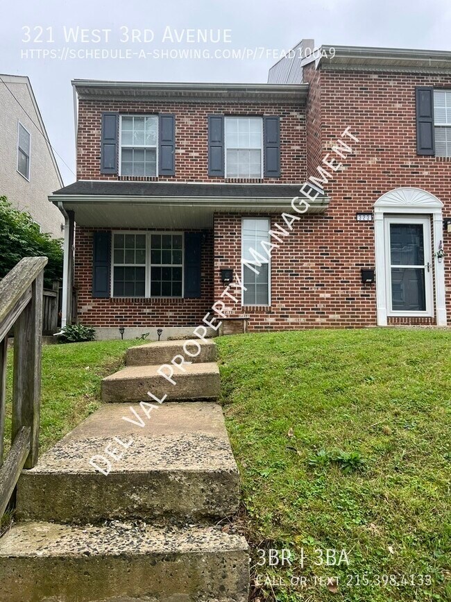 321 W 3rd Ave in Conshohocken, PA - Foto de edificio - Building Photo