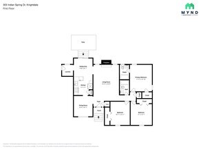 303 Indian Springs Dr in Knightdale, NC - Foto de edificio - Building Photo