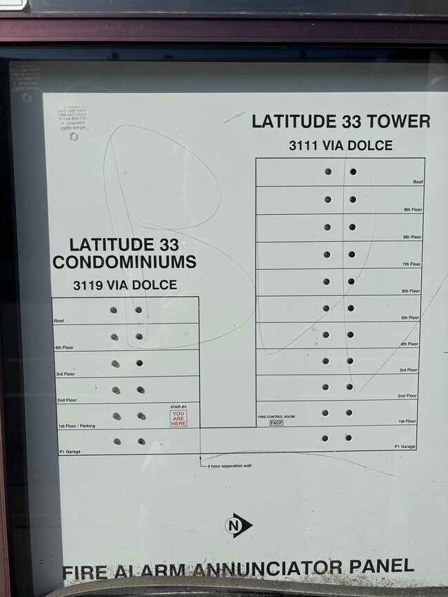 3119 Via Dolce in Marina Del Rey, CA - Foto de edificio - Floor Plan