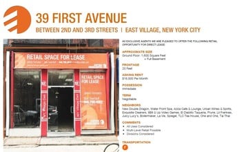 39 First Ave in New York, NY - Foto de edificio - Building Photo